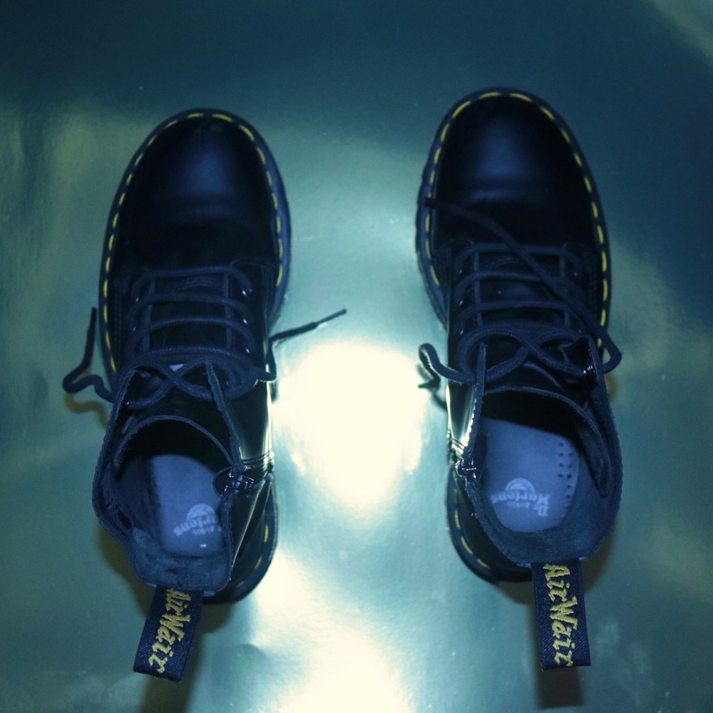 Dr. Martens, Jadon 8-Eye Leather Platform Boot